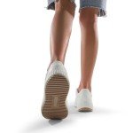 DREAM PAIRS Women's Chunky Platform Sneakers - White