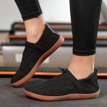 EZEREELL Women's Minimalist Slip-On Barefoot Sneakers