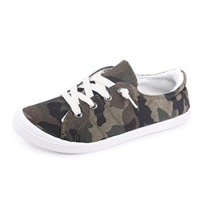 Camo Women's Slip-On Canvas Casual Sneakers