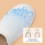 STQ Women's White Slip-On Casual Sneakers Size 6