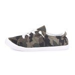 Camo Women's Slip-On Canvas Casual Sneakers