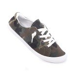 Camo Women's Slip-On Canvas Casual Sneakers