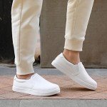 STQ Women's White Slip-On Casual Sneakers Size 6
