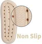 BenSorts Women's Adjustable Soft Pillow Slippers