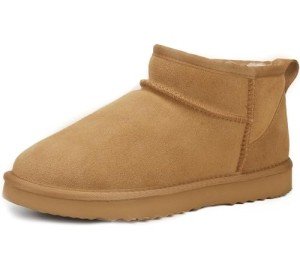 Cozy Women's Mini Snow Booties with Fur Lining