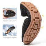 Comfortable Black Loafer Shoes for Women