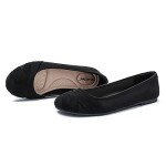 Wide Width Women's Dress Slip-On Ballet Flats