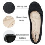 Wide Width Women's Dress Slip-On Ballet Flats