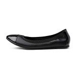 DREAM PAIRS Women's Foldable Ballet Flats - Black
