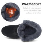 Waterproof Women's Winter Snow Boots with Fur Lining