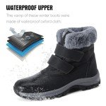 Waterproof Women's Winter Snow Boots with Fur Lining