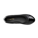 DREAM PAIRS Women's Foldable Ballet Flats - Black