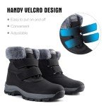 Waterproof Women's Winter Snow Boots with Fur Lining
