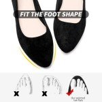 Comfortable Black Suede Pointed Toe Ballet Flats