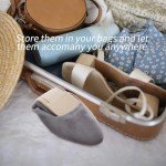 Comfortable Black Suede Pointed Toe Ballet Flats