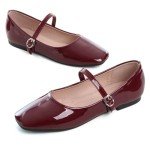 Hee Grand Women's Dressy Mary Jane Flats