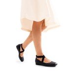 DREAM PAIRS Women’s Comfortable Square Toe Ballet Flats
