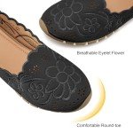Aomigoct Women's Comfortable Casual Ballet Flats