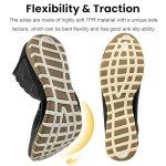 Aomigoct Women's Comfortable Casual Ballet Flats