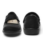 Oviaric Women's Black Mary Jane Comfort Flats