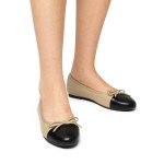 DREAM PAIRS Women's Cap Toe Ballet Flats