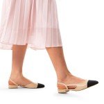 DREAM PAIRS Women’s Square Toe Slingback Flats