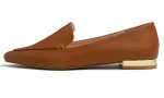 Feversole Women's Camel Brown Loafer Flats Size 9