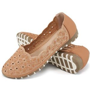 Comfortable Closed Toe Ballet Flats for Women