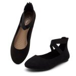 Chic Women's Flat Shoes with Ankle Straps