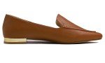 Feversole Women's Camel Brown Loafer Flats Size 9
