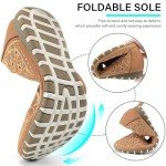 Comfortable Closed Toe Ballet Flats for Women