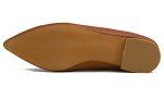 Feversole Women's Camel Brown Loafer Flats Size 9