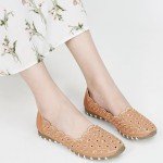 Comfortable Closed Toe Ballet Flats for Women