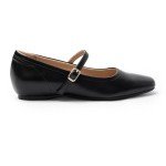 Stylish Black Mary Jane Flats with Arch Support