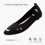 Stylish Black Pointed Toe Flats for Women