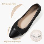 POVOGER Women's Comfortable Foldable Ballet Flats