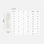 Stylish Clear Jelly Flats for Women - 6.5 Narrow