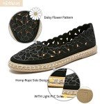 HEAWISH Women's Daisy Round Toe Ballet Flats