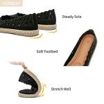 HEAWISH Women's Daisy Round Toe Ballet Flats