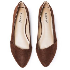 Ataiwee Women's Comfortable Wide Width Ballet Flats