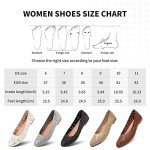 Black PU Leather Women's Ballet Flats, Size 10