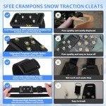 Sfee Ice Cleats: Non-Slip Traction for All Shoes