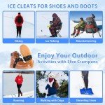 Sfee Ice Cleats: Non-Slip Traction for All Shoes