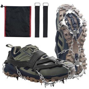 Women’s Ice Cleats for Winter Hiking and Walking