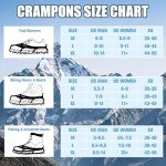 Women’s Ice Cleats for Winter Hiking and Walking