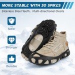 Winter Ice Cleats for Shoes and Boots