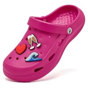 Pink Women's Garden Clogs and Water Shoes