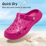 Pink Women's Garden Clogs and Water Shoes