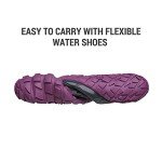 NORTIV 8 Women's Aqua Athletic Shoes - Grey/Purple