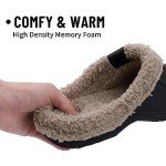 Fur Lined Waterproof Winter Slippers for Women